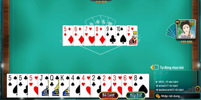 Tìm hiểu về tiến lên